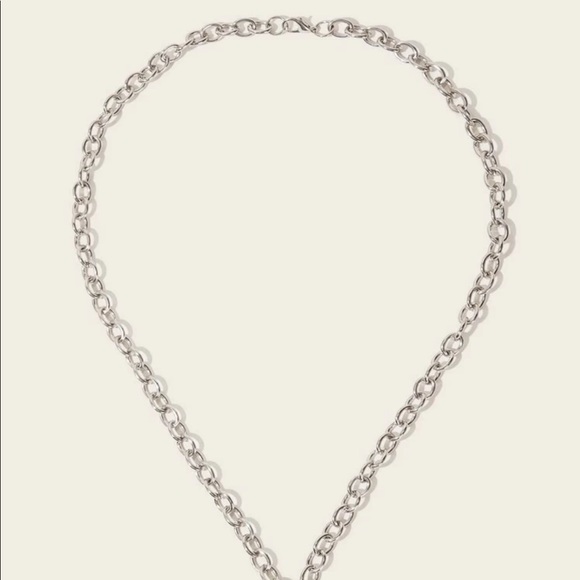 Lock Decor Chain Necklace - Picture 2 of 3